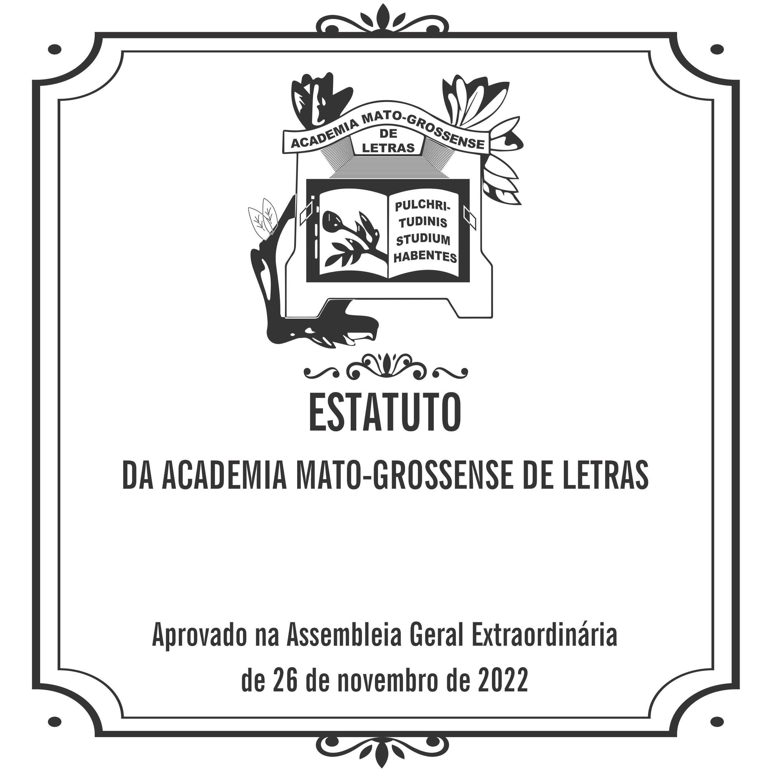 Estatuto Academia Mato-Grossense de Letras