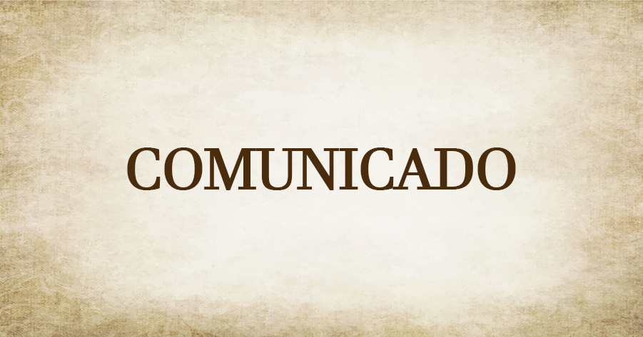 COMUNICADO